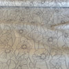 Kokka Sktched Poppy Cotton fabric in White