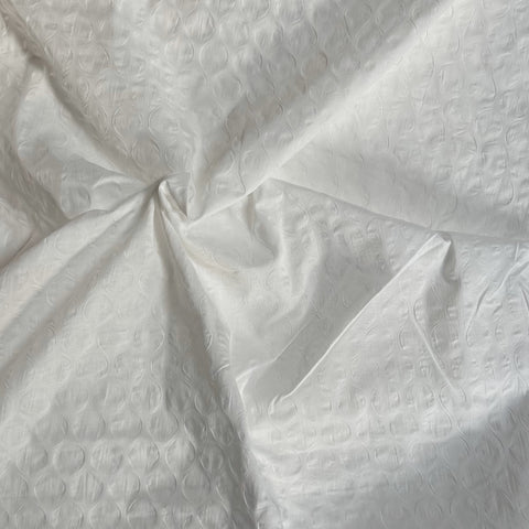 Buy Kokka Small Dots textured Cotton Fabric Winter White UK online