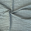 Kokka Small Squared Textured Cotton Fabric Duck Egg Blue