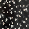 Kokka Textured Circles and Dots Cotton Fabric in Black