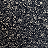 Kokka Ditsy Floral Cotton Fabric Navy
