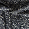 Kokka Ditsy Floral Cotton Fabric Navy