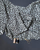 Kokka Leopard print Cotton Fabric in Eau de Nil