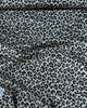 Kokka Leopard print Cotton Fabric in Eau de Nil