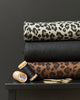 Kokka Leopard print Cotton Fabric in Brown