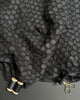 Buy Kokka Small Dots Textured Cotton Fabric in Black from our trusted UK online fabric shop