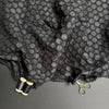 Buy Kokka Small Dots Textured Cotton Fabric in Black from our trusted UK online fabric shop