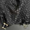 Buy Kokka Small Dots Textured Cotton Fabric in Black from our trusted UK online fabric shop