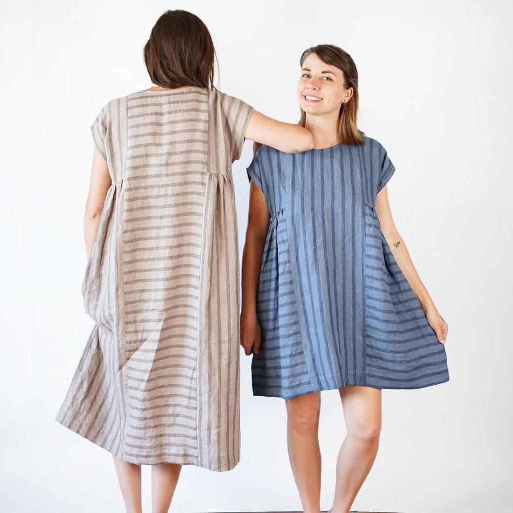Matchy Matchy Sewing Club Collage Gather Dress PDF Sewing Pattern