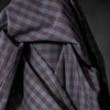 Merchant and Mills Damson Gingham Organic Cotton Linen Fabric
