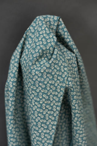 Merchant and Mills Donguri Organic Cotton Seersucker Fabric Duck Egg