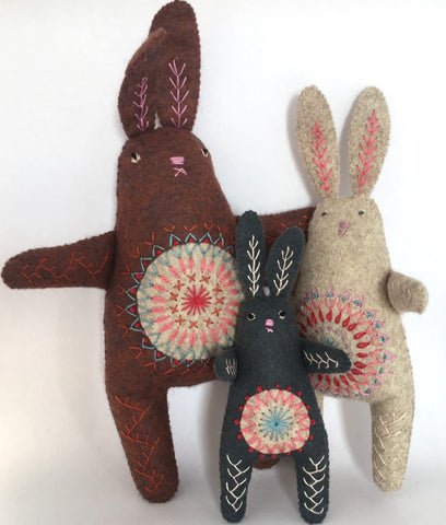 Nancy Nicholson Rabbit Family Stitch Kit