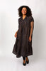 Nani Iro Gallery Tunic Sewing Pattern made in Saaaa Saaa Double Gauze in Black