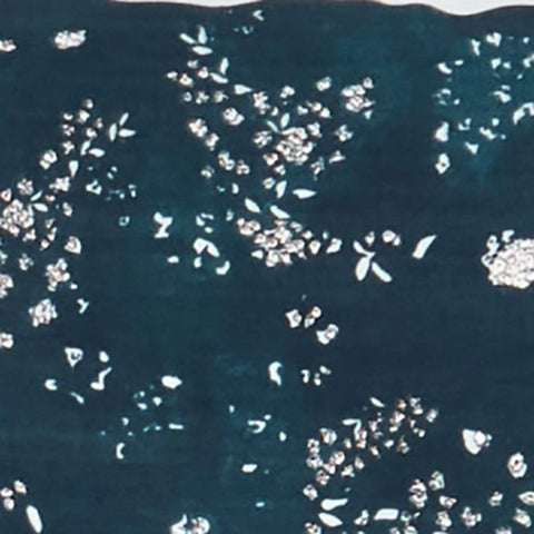 Nani Iro Lei Nani Cotton Double Gauze Fabric in etrol Blue