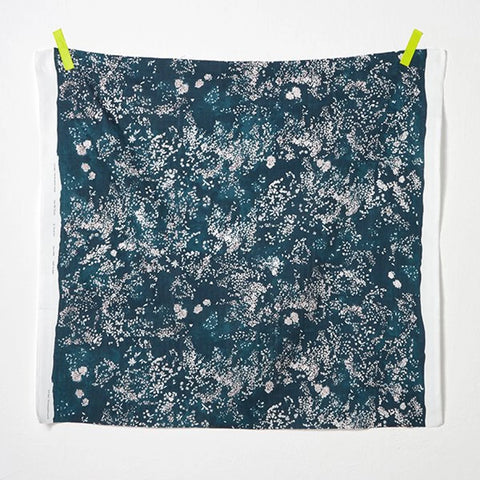 Nani Iro Lei Nani Cotton Double Gauze Fabric in etrol Blue