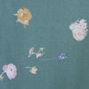 NANI IRO • New Morning Brushed Linen Cotton Fabric • Teal • NEW