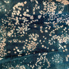 Nani Iro Quilted Lei Nani Organic Cotton Double Gauze Fabric Petrol Blue