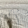 Nani Iro Seventone Quilted Cotton Double Gauze Fabric Grey