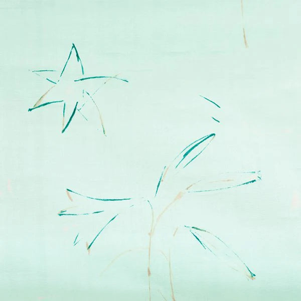 NANI IRO • Gunsei Organic Cotton Double Gauze Fabric • Pale Turquoise • NEW