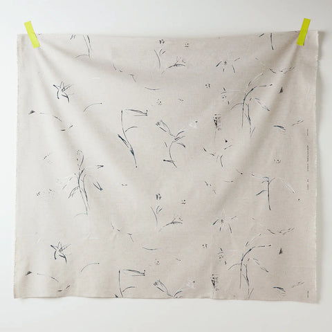 Nani Iro Gunsei Organic Cotton Linen Fabric Natural