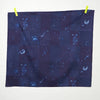 Nani Iro Microcosmos Cotton Sateen Fabric Blue