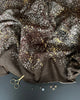 Nani Iro Waterfall Cotton Double Gauze fabric Brown
