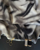 Printed Abstract Linen Flax Fabric