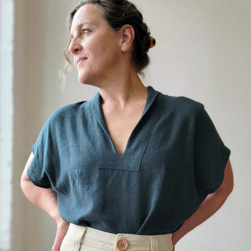 Sew House Seven Revel Topper Blouse Sewing Pattern