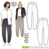 Style Arc Bob Pants Trousers Sewing Pattern