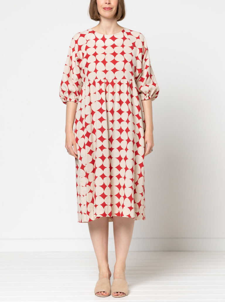 Hope Patterns STYLE ARC • Hope Woven Dress Sewing Pattern (UK4 - 16) – The Draper's ...