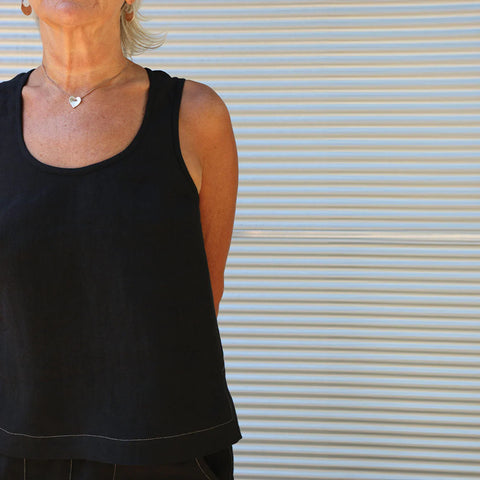 Tessuti Fabrics Tessuti Vest Top Sewing pattern