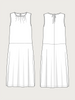 The Assembly Line Drop Waist Dress & Top Sewing Pattern