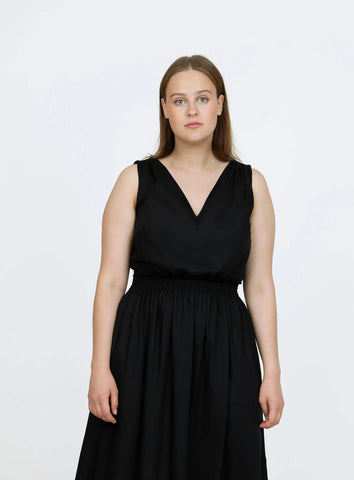 The Assembly Line Shirred Dress Sewing Pattern
