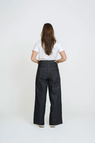 The Assembly Line Wide leg Jeans Sewing Pattern