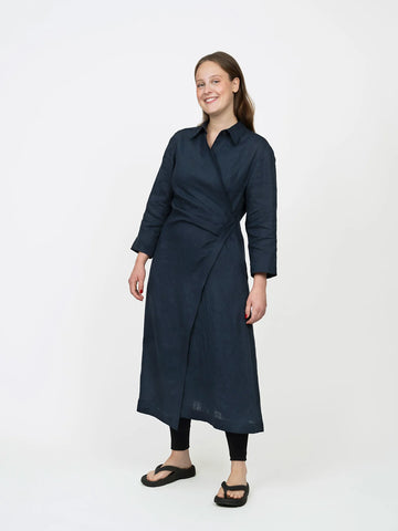 The Assembly Line Wrap Dress Sewing Pattern