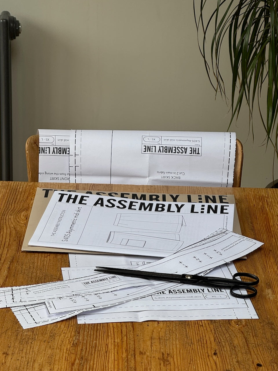 THE ASSEMBLY LINE • Asymmetric Skirt Sewing Pattern (XS - L) – The ...