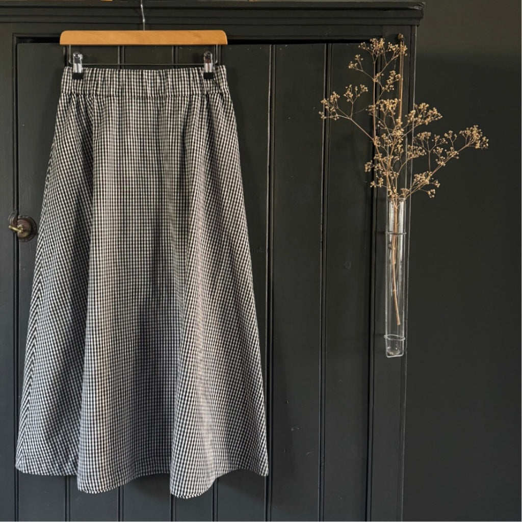 The Assembly Line Elastic Waist Maxi Skirt