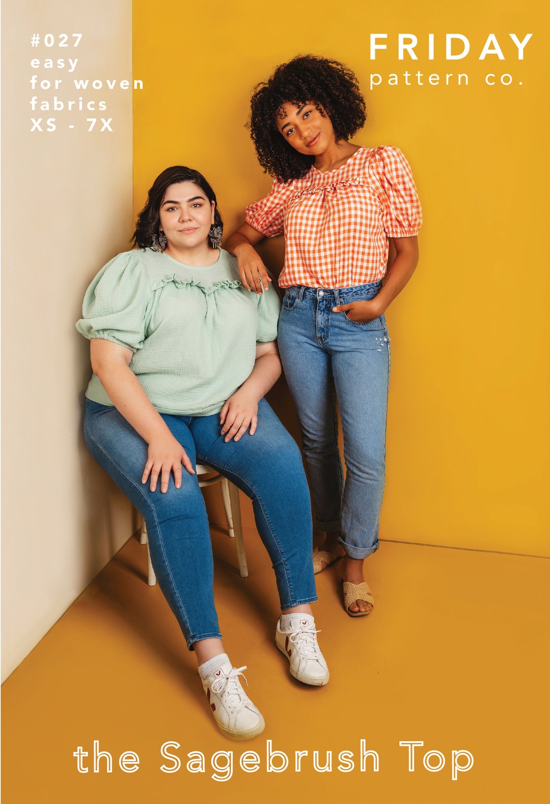 Friday Pattern FRIDAY PATTERN COMPANY • Sagebrush Top Sewing Pattern – The Draper's ...