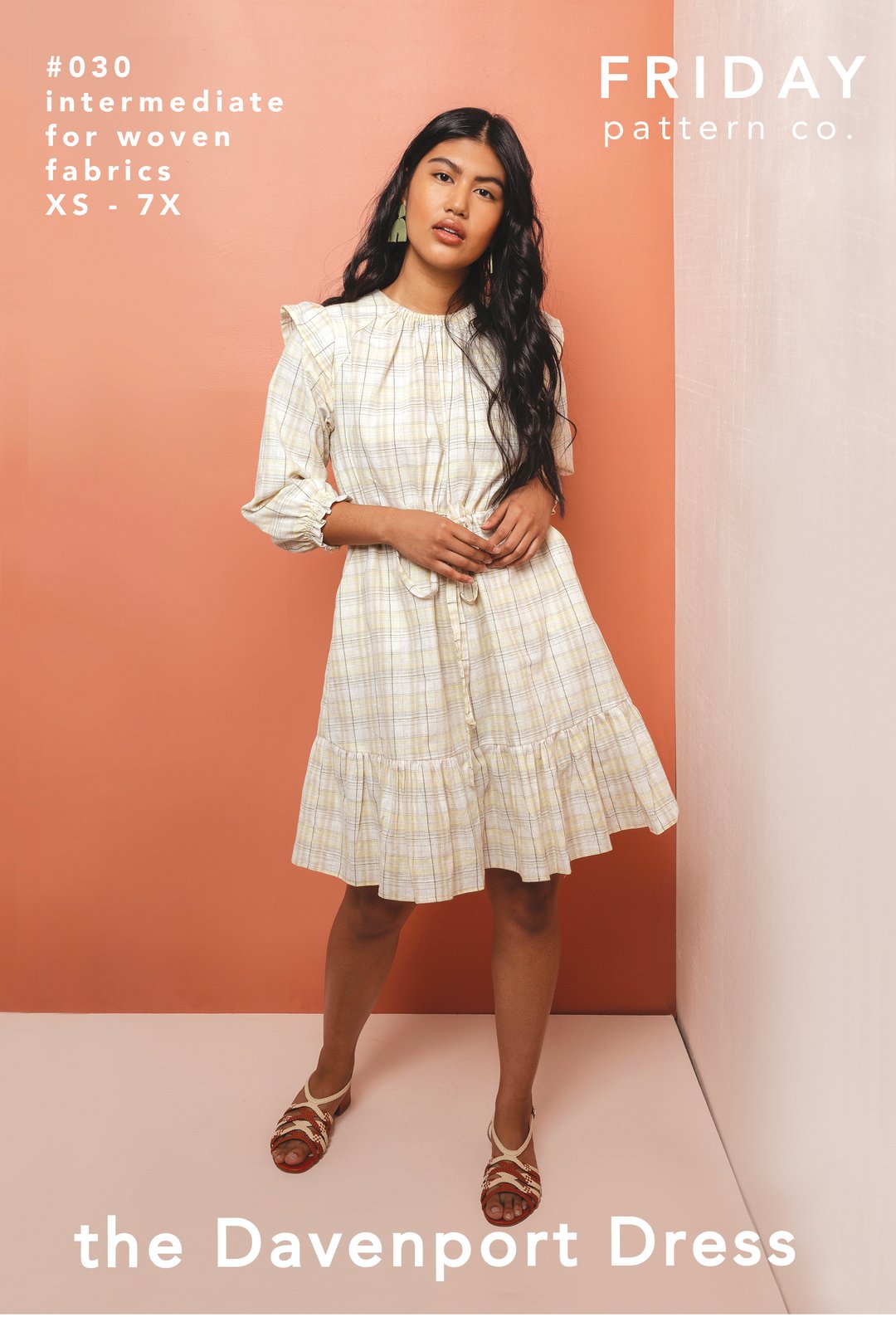 FRIDAY PATTERN COMPANY • Davenport Dress Sewing Pattern – The Draper's ...