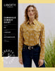 Liberty fabrics Camargue Cowboy Shirt Sewing Pattern