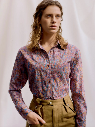 Liberty fabrics Camargue Cowboy Shirt Sewing Pattern