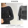 Maven Patterns Somerset T-Shirt Sewing Pattern