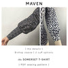 Maven Patterns Somerset T-Shirt Sewing Pattern