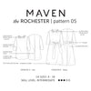 Maven Patterns The Rochester Top & Dress Sewing Pattern