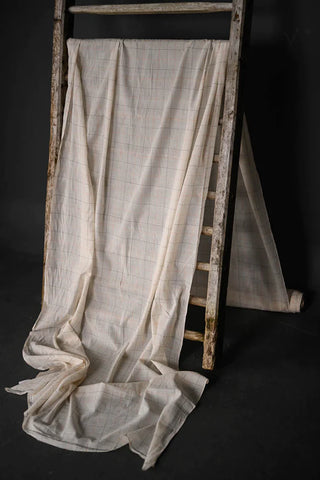 Merchant and Mills Jaffa Check Indian Cotton fabric