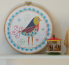 Nancy Nicholson Birdie 1 Embroidery Stitch Kit