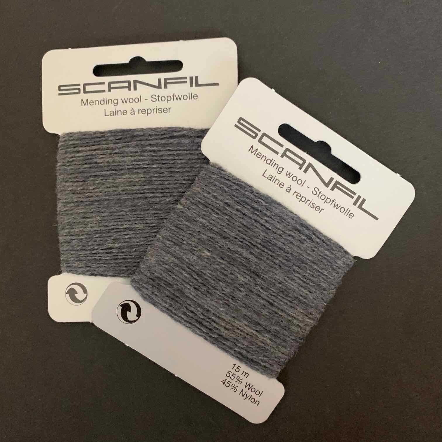 SCANFIL ∙ Wool Darning Thread • Dark Grey – The Draper's Daughter