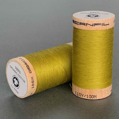 Scanfil Organic Cotton Sewing Thread Chartreuse
