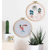 Slow Evenings for Rico Design Botanical Embroidery Stitch Kit