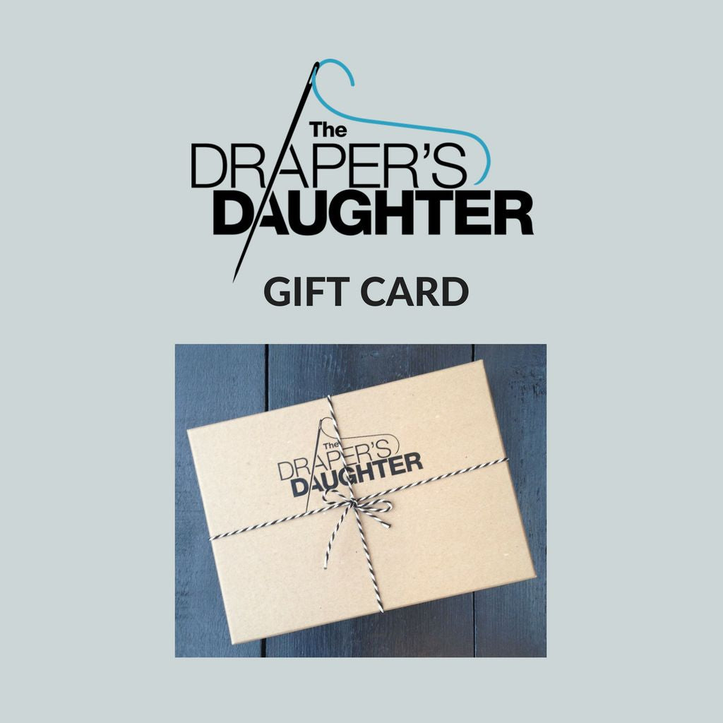 THE DRAPER'S  DAUGHTER • E-Gift Card